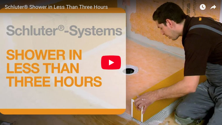 A Schluter Shower in Under Three Hours | ProTradeCraft